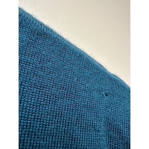 The Masters Blue Extraline Merino Wool Sweater Vest Size XL Flawed - Picture 6 of 11